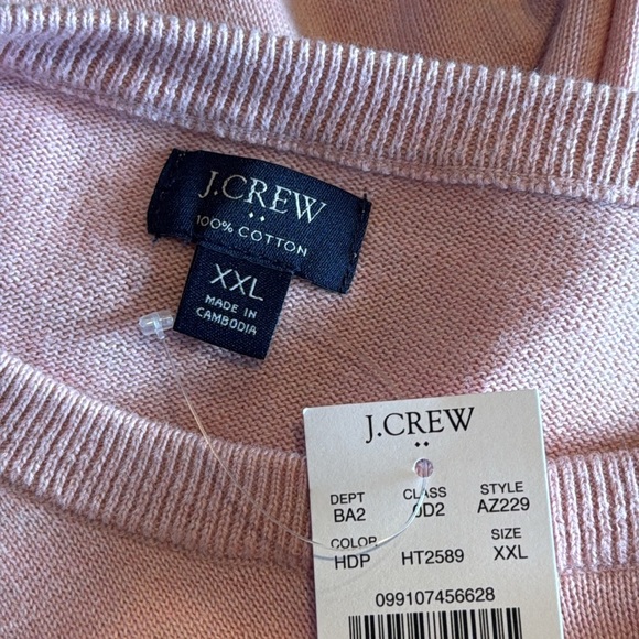 NWT J Crew Men’s XXL Crewneck Long Sleeve Sweater Knit - Picture 5 of 5